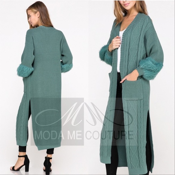 FABULOUS MINTY CARDIGAN! - Picture 4 of 4